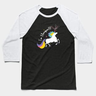 UU, Unique Unicorn Baseball T-Shirt